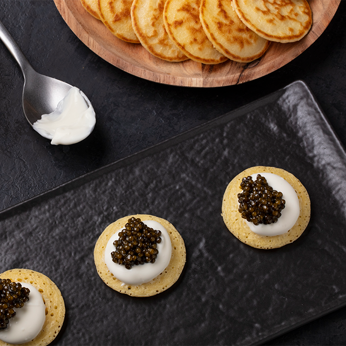 French Mini Blinis, 16pc, 2.82oz