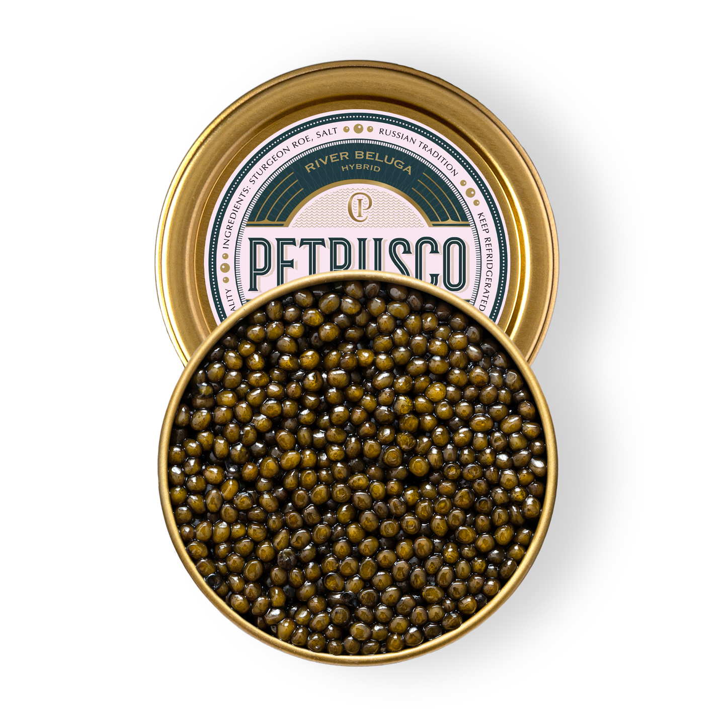 Petrusco River Beluga Hybrid Caviar - Wholesale