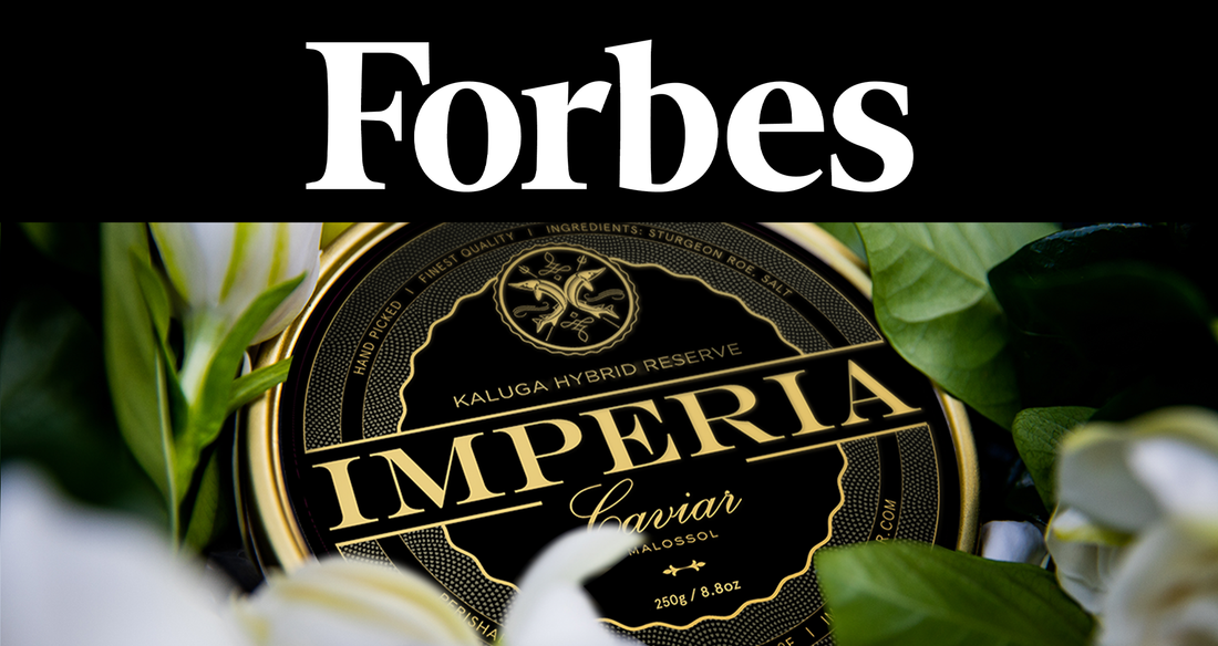 Eight Gourmet Provisions To Elevate Your Home Cooking Caviar Recipes | Imperia Featured By Forbes